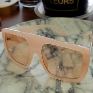 Shield Sunglasses light pink